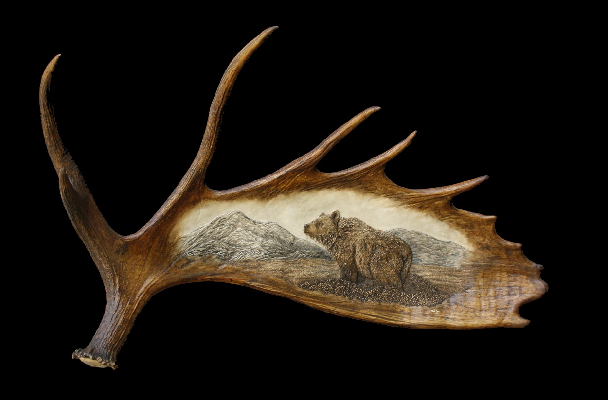 Antler Carvings by Ben Firth