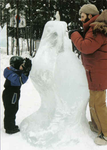 Carving Eagle